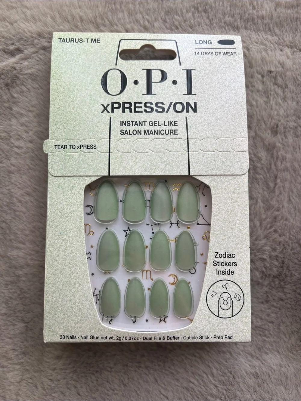 OPI xPRESS/ON Press-On Nails BUNDLE (4) | Download Me Space Jamz Taurus-t Me